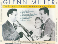 Płyta kompaktowa muzyka Glenn Miller - The All-Time Greatest Hits CD widok z przodu.
