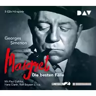 Płyta kompaktowa muzyka Maigret Die besten Fälle Georges Simenon CD
