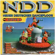 Płyta kompaktowa muzyka NDD Neuer Deutscher Dancefloor Stufe 2 CD widok z przodu.