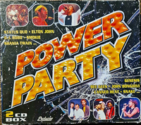 Płyta kompaktowa muzyka Power Party 2CD BOX CD widok z przodu.