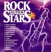 Płyta kompaktowa muzyka ROCK SUPER STARS VOL. 2 Tina Turner CD widok z przodu.