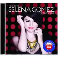 Płyta kompaktowa muzyka Selena Gomez Kiss &amp; Tell CD widok z przodu.