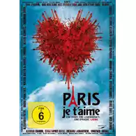 Płyta kompaktowa Paris je t'aime DVD widok z przodu.