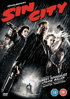 Płyta kompaktowa Sin City Bruce Willis DVD widok z przodu.