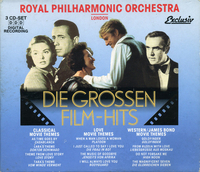 Płyta kompaktowa The Royal Philharmonic Orchestra – Die Grossen Film-Hits 3CD widok z przodu.