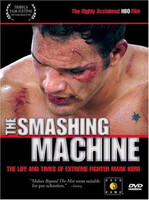 Płyta kompaktowa The Smashing Machine Mark Kerr DVD widol z przodu.