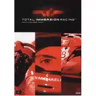 Płyta kompaktowa Total Immersion Racing PC DVD widok z przodu.