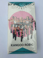 Płyta VHS Kangoo Jumps Kangoo Robic ćwiczenia widok z przodu.