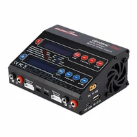 Podwójna ładowarka akumulatorowa UltraPower UP100AC DUO 100W widok z przodu