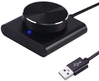 Pokrętło regulacji głośności USB COOIDEA Win7/8/10/XP/Mac/Vista/Android widok z przodu