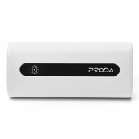 Powerbank Remax proda 5000mAh biały nowy widok z przodu