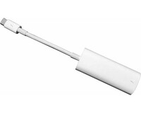 Przejściówka z portu Thunderbolt 3 (USB-C) na Thunderbolt 2 Apple A1790  widok z przodu