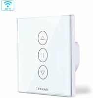 Przełącznik rolet Teepao Wifi zgodny z Alexa Echo widok z przodu