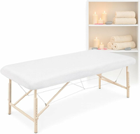 Prześcieradła jednorazowe kosmetyczne 80x210 cm, białe, zestaw 10 szt.