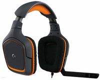 Przewodowe słuchawki GAMINGOWE Logitech G231 PRODIGY widok z przodu