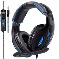 Przewodowe słuchawki gamingowe SADES SA-816 widok z przodu