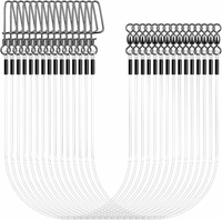 Przypony wędkarskie Annyswit fluorokarbonowe 30 cm, 15 szt.