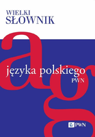 PWN Wielki słownik języka polskiego. Tom 1: A–G, 1266 stron