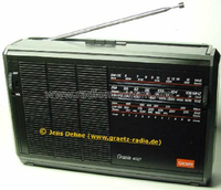 Radio odbiornik nadawczy Graetz Grazia 4027 widok z przodu.