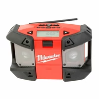 Radio warsztatowe budowlane Milwaukee C12 JSR widok z przodu