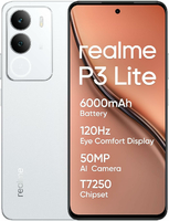 realme P3 Lite 8/256 GB – smartfon 6,67 cala 120 Hz, bateria 6000 mAh, biały