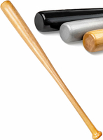 Redfield Kij baseballowy drewniany 76 cm - kij do baseballa z drewna kauczukowego