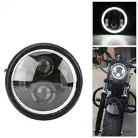 Reflektor motocyklowy lampa LED ieGeek 5.75" Harley Davidson widok z przodu