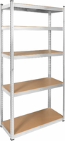 Regał metalowy magazynowy Rebel Electro RB-1251 180x90x40 cm, 5 półek