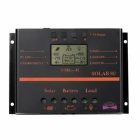 Regulator ładowania słonecznego SunYoba Solar 80A widok z przodu