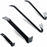 Relaxdays zestaw łomów i dźwigni 4 szt. – 45, 38, 30 i 18 cm