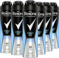 Rexona Men Cobalt Dry Antyperspirant w aerozolu 6 x 150 ml
