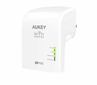 Router Aukey WF-R1 5/2,4GHz 433/300 Mbps Wi-Fi widok z przodu