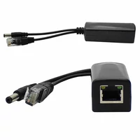 Rozdzielacz zasilania PoE Anvision AV-PS12 12V widok z przodu