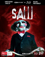 Saw – horror na 4K UHD i Blu-ray, wydanie z lentykularną oprawą