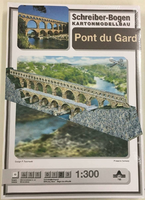 Schreiber-Bogen Pont du Gard – kartonowy model akweduktu do sklejania, 1:300