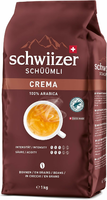 Schwiizer Schüümli Crema kawa ziarnista 1 kg – 100% arabika
