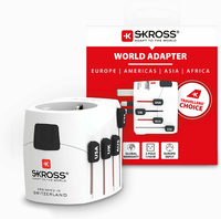 Skross Pro 1.103145 uniwersalny adapter podróżny do gniazdek