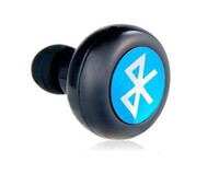 Słuchawka bluetooth chińskiej marki bluetooth v2.0 3.0 czarna widok z przodu
