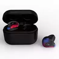 Słuchawki bezprzewodowe dokanałowe Sabbat X12 Pro TWS BT5.0 czarny widok z przodu.