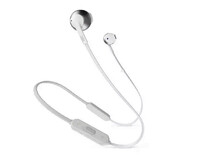 Słuchawki bezprzewodowe JBL by Harman T205BT Szare widok z kablem