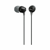 Słuchawki douszne Sony MDR-EX15LP widok z przodu.