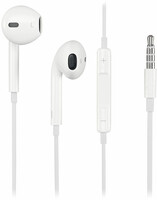 Słuchawki przewodowe Apple iPhone 4 5 6 6s 7 widok z przodu