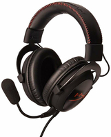 Słuchawki przewodowe HyperX Cloud Pro Gaming Czerwone widok z boku