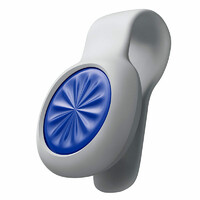 Smartband Jawbone up move monitor aktywności fizycznej biały widok z boku