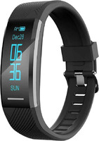 Smartband monitor aktywności serca snu zegarek sportowy krokomierz AGPTEK widok z przodu.