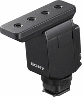 Sony ECM-B10 – kompaktowy mikrofon kierunkowy na stopkę MI, 3 tryby, czarny
