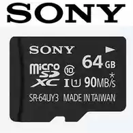 Sony MicroSDHC 64GB SR-64UYA 90MB/s UHS-I class 10