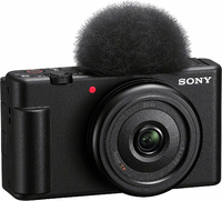 Sony ZV-1F – kompaktowy aparat do vlogowania, matryca 1 cal, obiektyw 20 mm F2, czarny