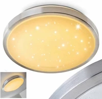 Sora Star Lampa sufitowa LED hofstein IP44 1380L 18W widok zbliżenia