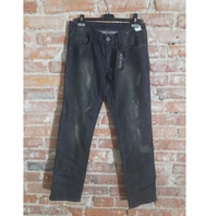 Spodnie damskie jeansowe z przetarciami Laura Scott widok z przodu